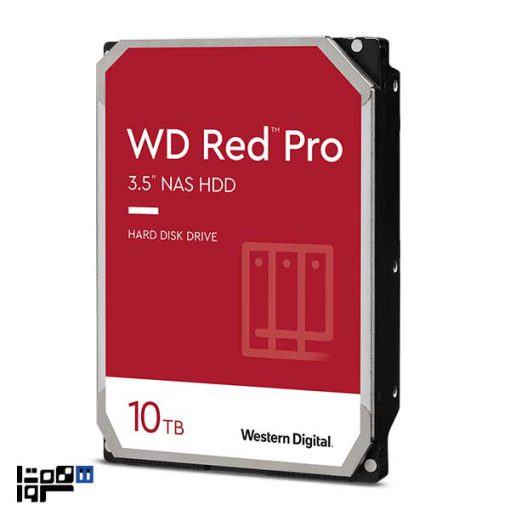 هارد 10 ترابایت قرمز وسترن دیجیتال مدل WD102KFBX