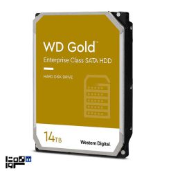 هارد 14 ترابایت طلایی وسترن دیجیتال مدل WD141KRYZ