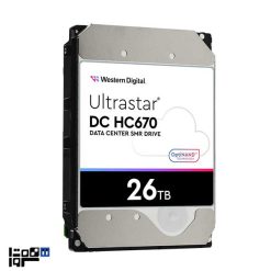 هارد 26 ترابایت اولترا استار وسترن دیجیتال مدل ultrastar-dc-hc670-26-tb