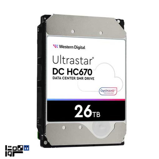 هارد 26 ترابایت اولترا استار وسترن دیجیتال مدل ultrastar-dc-hc670-26-tb